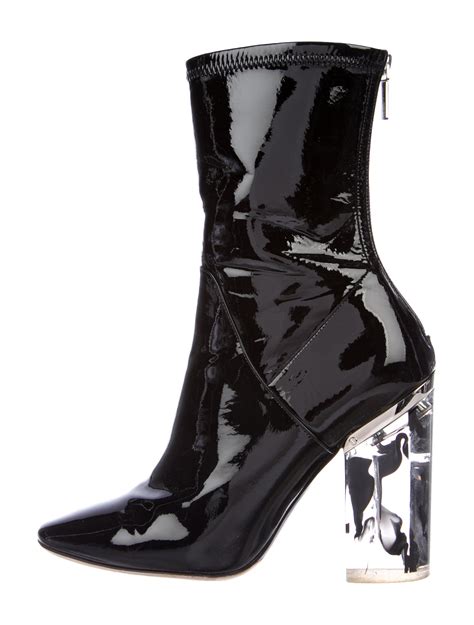 dior lucite boots price|Christian Dior 2015 Lucite Ankle Boots .